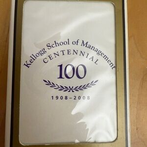 Kellogg School of Management Centennial Playing Cards